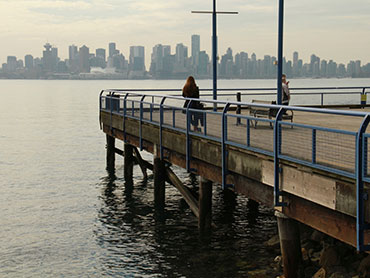 Vancouver from Lonsdale Quay